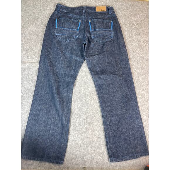 Amor Other - Vintage 90s Amor Denim Relaxed Straight Jeans Mens 34x32 Blue Grunge Goth Y2K